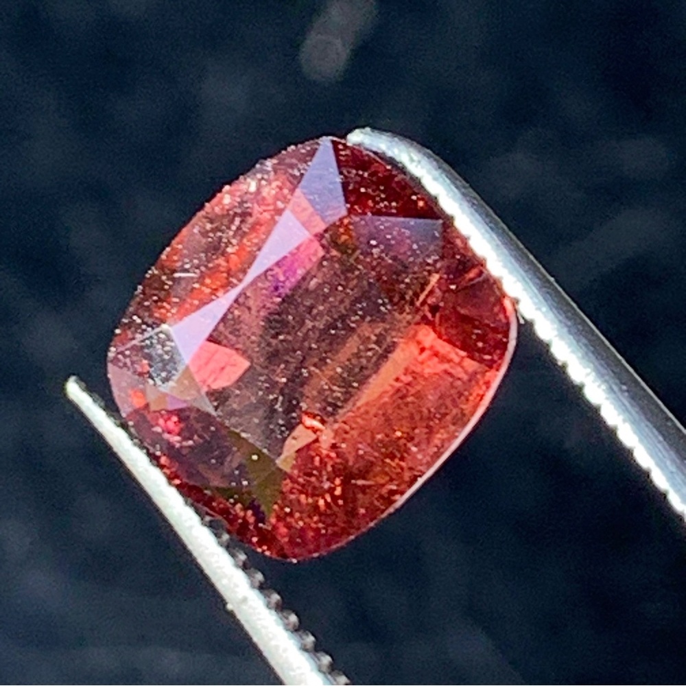 2.15 Carats Tourmaline Natural Rubellite Gemstone from Afghanistan
